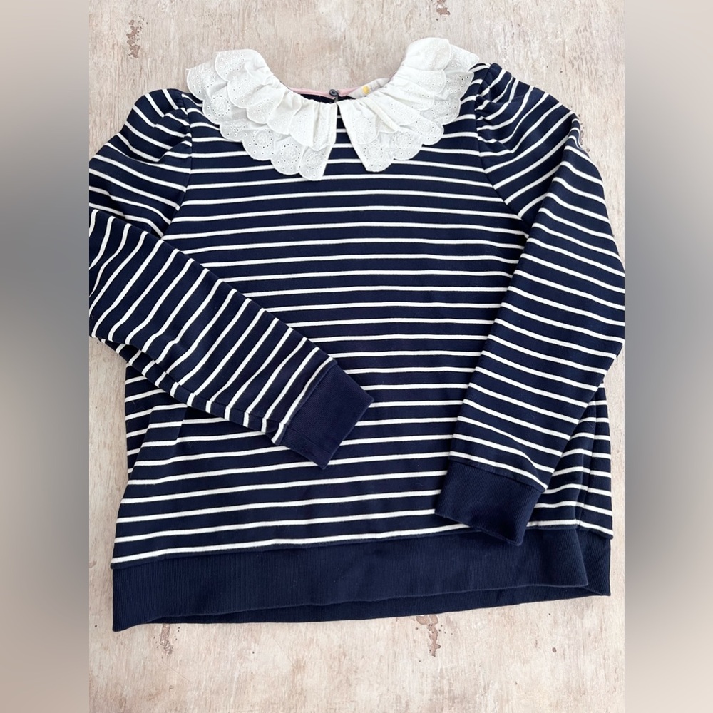 Boden cotton Hattie dressy sweatshirt XL